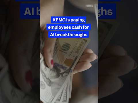 KPMG is paying employees cash for AI breakthroughs