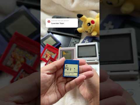 Lavender Town on the Nintendo Game Boy Jukebox