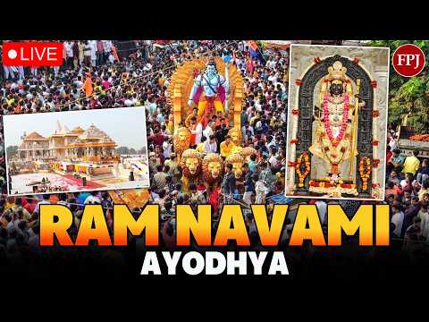 LIVE: Ayodhya Celebrates Ram Navami | Huge Crowds at Ram Mandir