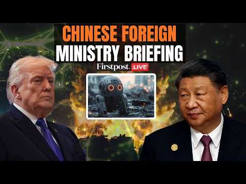 LIVE: Chinese Foreign Ministry Briefing as China Warns US Over AI Use Against Iran War