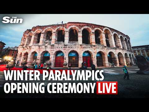 LIVE: Fans descend on Verona Arena for 2026 Winter Paralympics opening ceremony