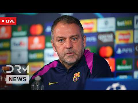 LIVE: FC Barcelona Coach Hansi Flick Holds Presser Ahead of LaLiga Clash | AD1N