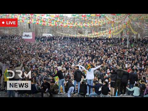 LIVE: Kurds Celebrate Nowruz Festival in Diyarbakir as Thousands Gather for Spring Traditions | AK1N