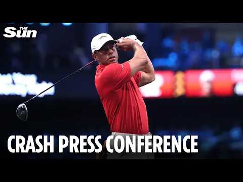 LIVE: Media briefing after Tiger Woods was involved in rollover crash