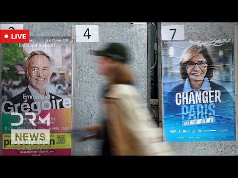 LIVE: Paris Mayoral Candidates React to Second-Round Election Results