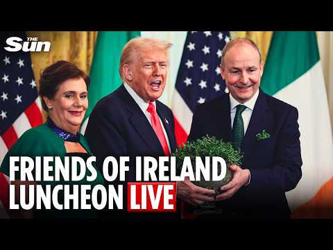 LIVE: President Trump hosts the Taoiseach at the US capitol