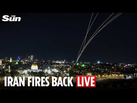 LIVE: Views over Israel as Iran launches latest retaliation missile blitz