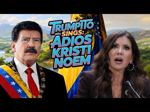 Presidente Trumpito Sings: Adios Kristi Noem