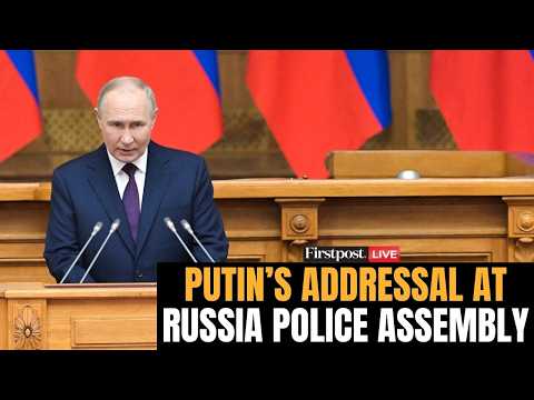 Putin LIVE: Russian President Putin Speaks At Annual Heads Of Russian Police Assembly