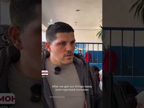 School turned into shelter for families displaced in southern Lebanon | AJ #shorts