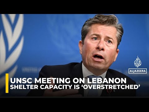 Shelter capacity in Lebanon overstretched, UN humanitarian chief says
