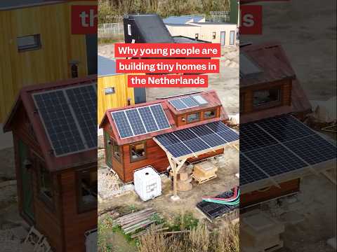 These #tinyhomes cost €75K, giving people in the #Netherlands a shot at home ownership. #Minitopia