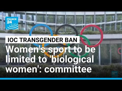 Transgender athletes barred from female category events at Olympics • FRANCE 24 English