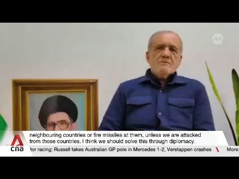 Trump warns Iran will be'hit very hard' after Pezeshkian apologises for strikes on neighbours