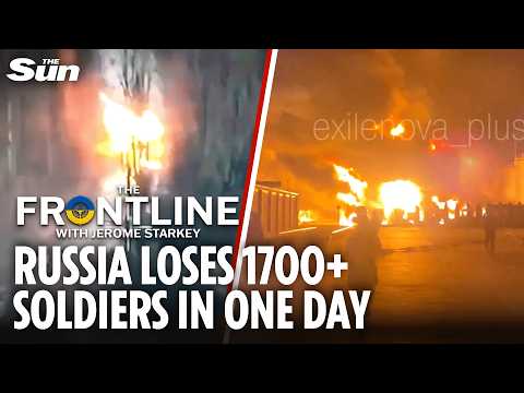 Ukraine obliterates Russian airfields 800km from border as Putin's oil goes up in flames
