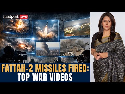 US Iran War LIVE| Fattah-2 Missiles to F-15 Shot Down: Top 10 War Videos | Vantage with Palki Sharma