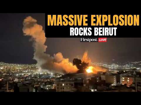 US Iran War LIVE: Massive Explosion in Beirut as Israel Begins Additional Strikes | Israel Iran War