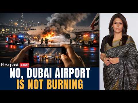 US Iran War LIVE: Viral Video Shows Dubai Airport “On Fire” | Vantage with Palki Sharma