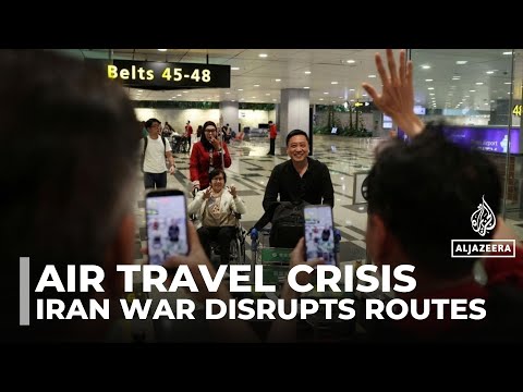 War in Iran disrupts global flights, driving up travel costs between Asia and Europe