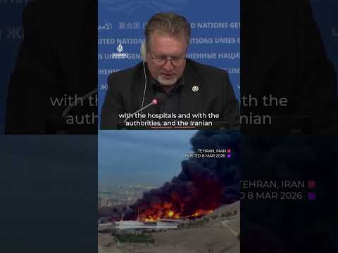 WHO warns of health risks from'black rain' in Iran | AJ #shorts