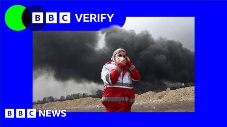 Why air strikes on Tehran oil facilities are causing black rain