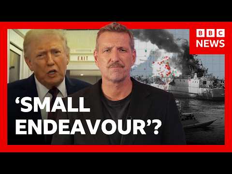 Why Trump’s plan for the Strait of Hormuz is far from a'small endeavour' | BBC News