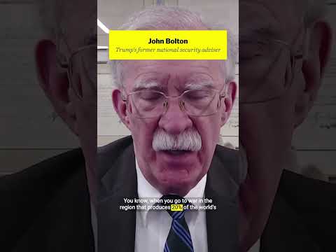 Will the stock market decide the outcome of the Iran war? #shorts