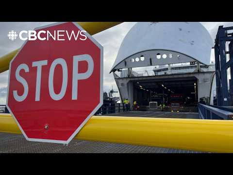 Work on ferry between N.S. and P.E.I. paused since last summer