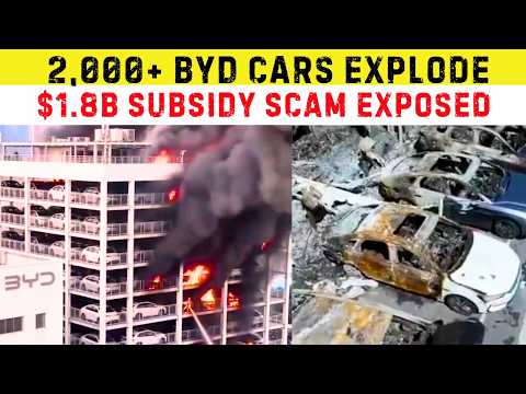BYD’S MIRAGE IS CRUMBLING! 19% Profit Crash, 2,000 Cars Incinerated & The