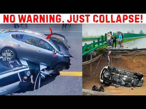 Cars Swallowed Whole, Highways Disintegrate, Victims Silenced: Is China's Roads a Ticking Time Bomb?