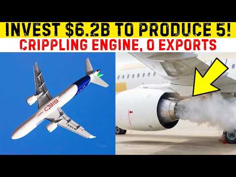 China's C919 HUMILIATED! The 5.2-Hour Daily Flight Limit, 60% Foreign Tech Choking Production & More