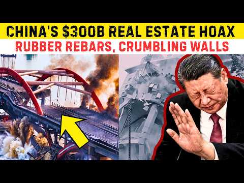 China's TOFU-DREG HORROR! Elastic Steel, Paper Screws, Sprayed Asphalt & Watery Concrete