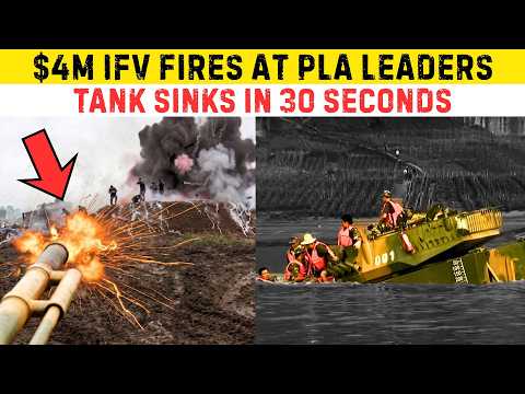 China’s Weapon IS A JOKE! Tank Shoots Leaders, Drown During Demo, Wheel Rolls Off