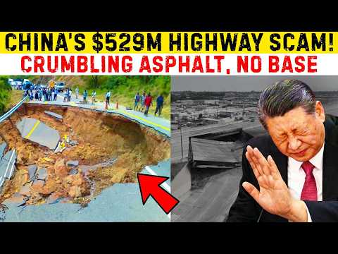 China's Zambia TOFU-DREG DISASTER! Zero Cement, Fake Dirt & The Road That Melted in 12 Months