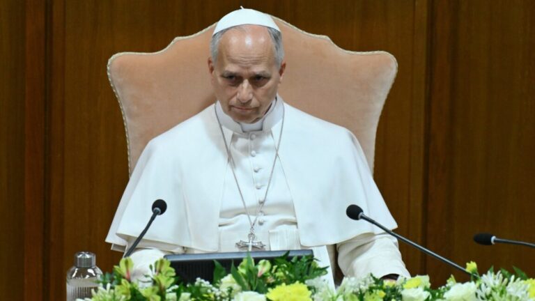 Citing Gandalf, Pope Leo says we must