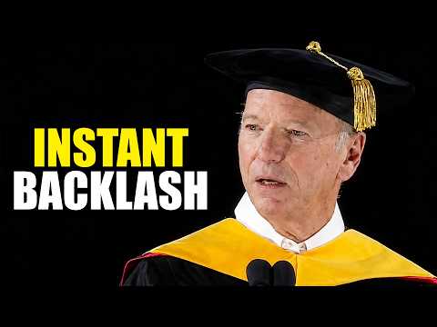 Ex-CEO of Google Gets BOOED To His FACE for Praising Ai at Graduation