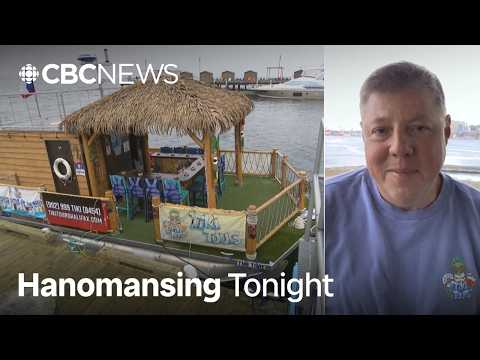 Floating tiki bar rescues 2 jet skiers in Halifax harbour | Hanomansing Tonight