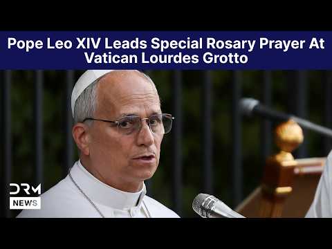 FULL EVENT: Pope Leo Prays Rosary at Vatican Gardens in Special Marian Ceremony | AK15