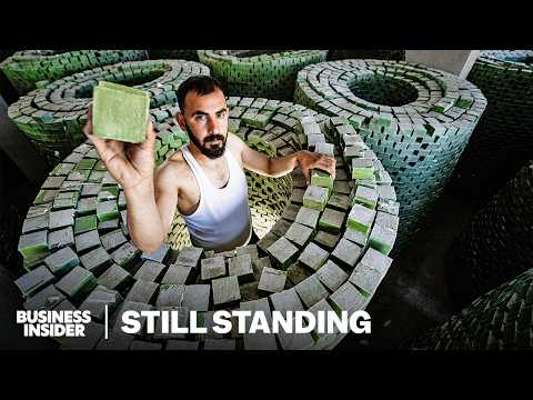 How 8 Million Bars Of Olive Oil Soap Are Handmade At This Factory In Turkey