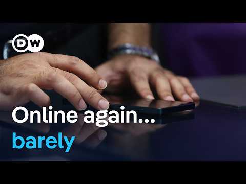 Iran reconnects - but not everyone is free to browse | DW News