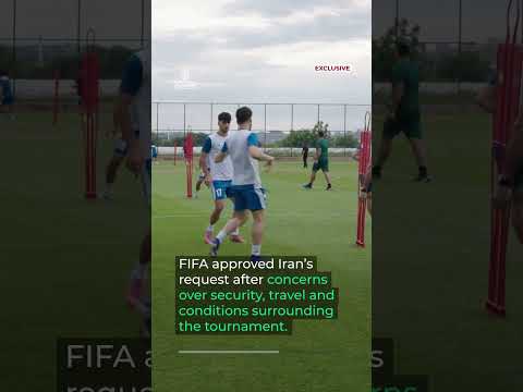 Iran team trains through World Cup uncertainty