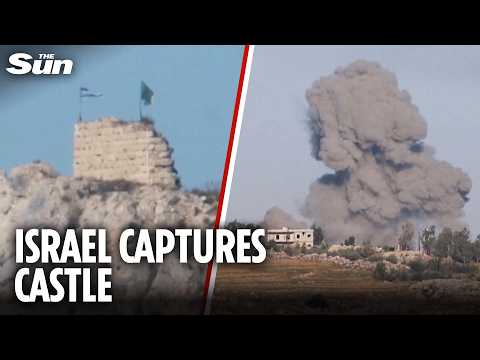 Israeli troops seize strategic medieval castle in major advance into southern Lebanon