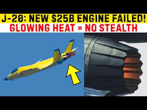J-20 HUMILIATED, AGAIN! Multibillion Engine Failed to Fix These 3 Fatal Flaws!