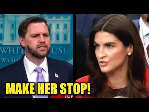 JD Vance SQUIRMS When Reporter Won't Back Down