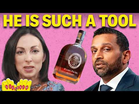 Kash Patel Has PERSONALIZED Bourbon & Merch.. Could He BE More Embarrassing?