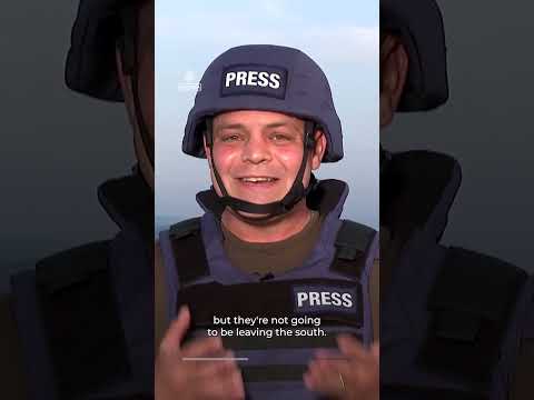 Lebanese in south refuse to flee again despite escalating Israeli strikes | AJ #shorts