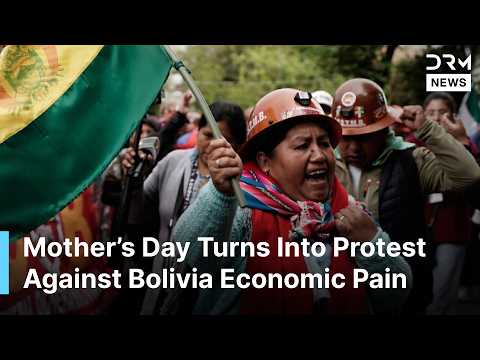 LIVE: Bolivia Mothers Protest Economic Crisis On Mother's Day In La Paz | DRM News | AC14
