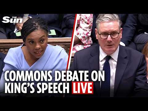 LIVE: Debate on the King’s Speech in the House of Commons