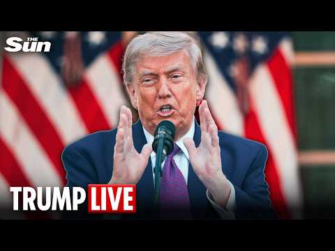 LIVE: Donald Trump addresses healthcare reform in  speech from the White House