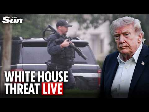 LIVE: Gunshots fired outside White House as suspect shot by Secret Service